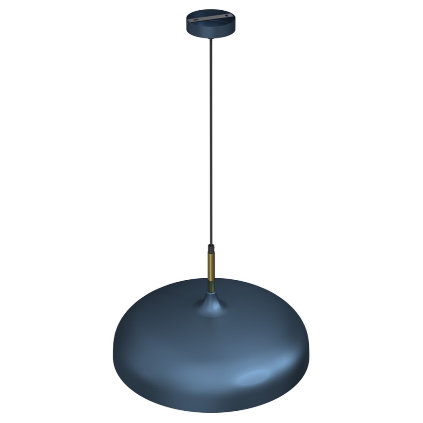 Brilagi - Lámpara colgante ABRAHAM 1xE27/60W/230V diá. 45 cm azul
