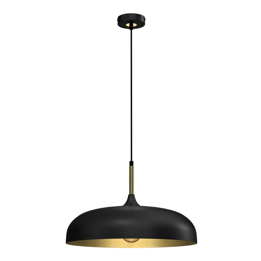 Brilagi - Lámpara colgante ABRAHAM 1xE27/60W/230V diá. 45 cm negro