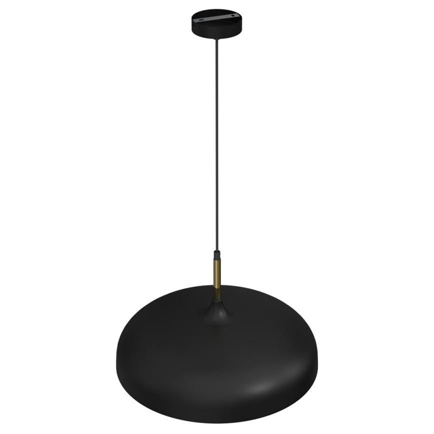Brilagi - Lámpara colgante ABRAHAM 1xE27/60W/230V diá. 45 cm negro
