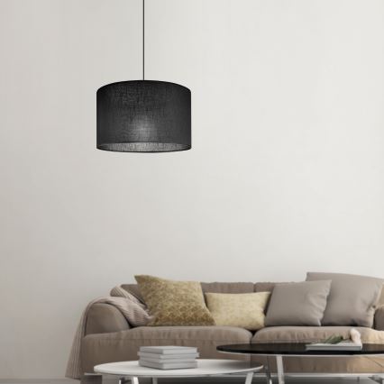 Brilagi - Lámpara colgante ANTHONY 1xE27/60W/230V roble/negro