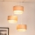 Brilagi - Lámpara colgante ARIZONA BOHO 3xE27/15W/230V beige/blanco