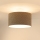 Brilagi - Lámpara colgante BOUCLE ROLLER 1xE27/15W/230V diá. 45 cm marrón