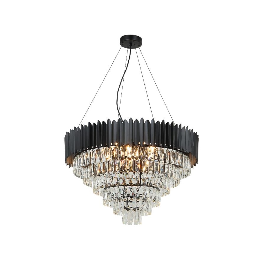 Brilagi - Lámpara colgante con cable CARLOS 11xE14/40W/230V diámetro 80 cm