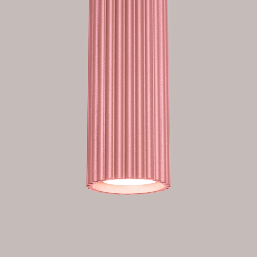 Brilagi - Lámpara colgante con cable CRESTO 1xGU10/10W/230V rosa