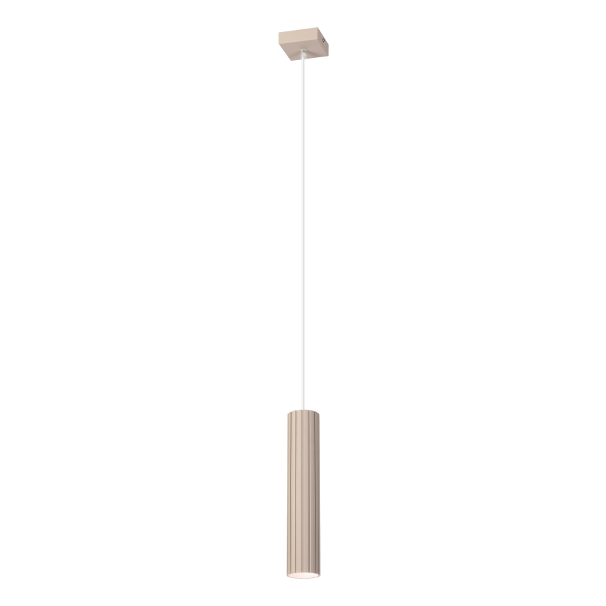 Brilagi - Lámpara colgante con cable CRISPINA 1xGU10/10W/230V beige