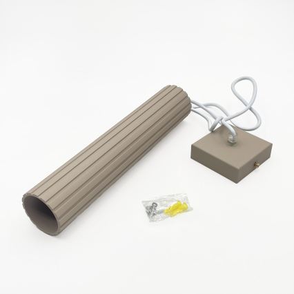 Brilagi - Lámpara colgante con cable CRISPINA 1xGU10/10W/230V beige