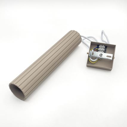 Brilagi - Lámpara colgante con cable CRISPINA 1xGU10/10W/230V beige