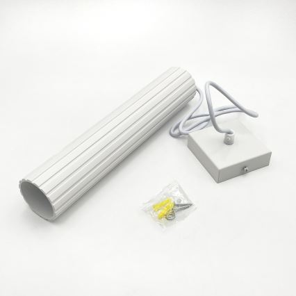 Brilagi - Lámpara colgante con cable CRISPINA 1xGU10/10W/230V blanca