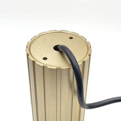 Brilagi - Lámpara colgante con cable CRISPINA 1xGU10/10W/230V dorada