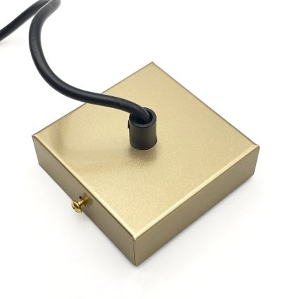 Brilagi - Lámpara colgante con cable CRISPINA 1xGU10/10W/230V dorada