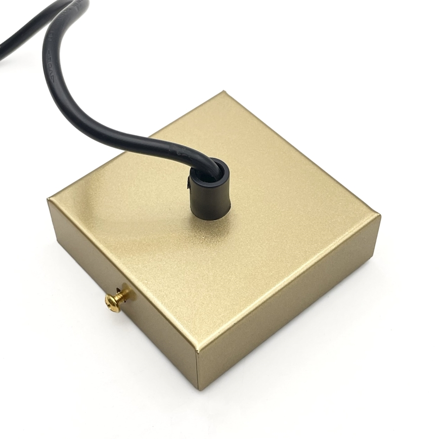 Brilagi - Lámpara colgante con cable CRISPINA 1xGU10/10W/230V dorada