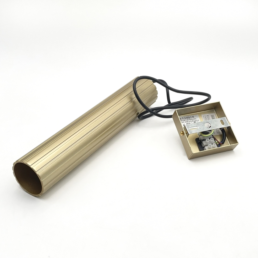 Brilagi - Lámpara colgante con cable CRISPINA 1xGU10/10W/230V dorada