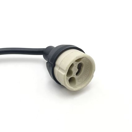 Brilagi - Lámpara colgante con cable CRISPINA 1xGU10/10W/230V negra