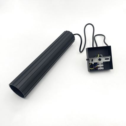 Brilagi - Lámpara colgante con cable CRISPINA 1xGU10/10W/230V negra