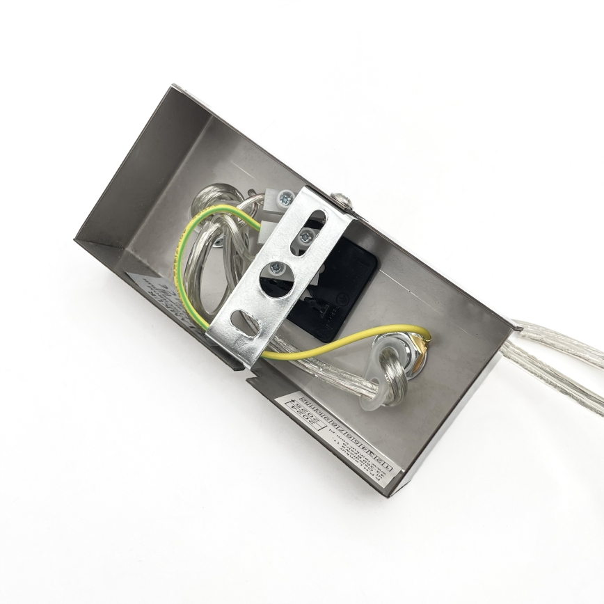 Brilagi - Lámpara colgante con cable MALONY 6xE14/20W/230V cromo brillante