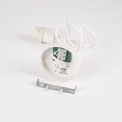 Brilagi - Lámpara colgante con cable NORDIC WAVE 1xE27/15W/230V Ø 32 cm lino/blanco