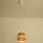 Brilagi - Lámpara colgante con cable RESNA 1xE27/60W/230V Ø 20 cm marrón/beige