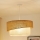 Brilagi - Lámpara colgante con cable SHINE 1xE27/15W/230V Ø 50 cm beige/crema