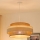 Brilagi - Lámpara colgante con cable SPACE LIGHT 1xE27/15W/230V diámetro 50 cm beige/crema