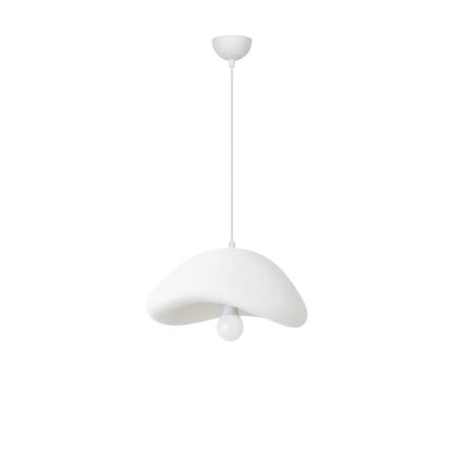 Brilagi - Lámpara colgante con cable WABI SABI 1xE27/40W/230V Ø 42 cm blanca