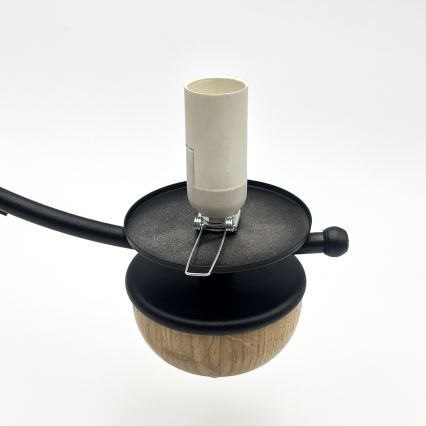 Brilagi - Lámpara colgante con cadena COTTAGE 3xE14/40W/230V haya/blanco