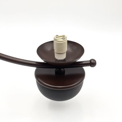 Brilagi - Lámpara colgante con cadena COTTAGE 5xG9/40W/230V roble/blanco