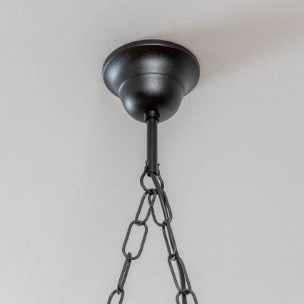 Brilagi - Lámpara colgante con cadena KOS 2xE27/60W/230V haya