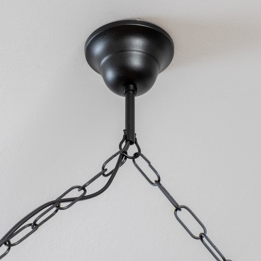 Brilagi - Lámpara colgante con cadena KOS 6xE27/60W/230V haya