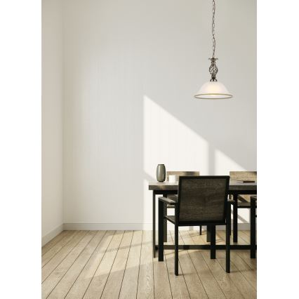 Brilagi - Lámpara colgante con cadena NOSTALGIA 1xE27/60W/230V