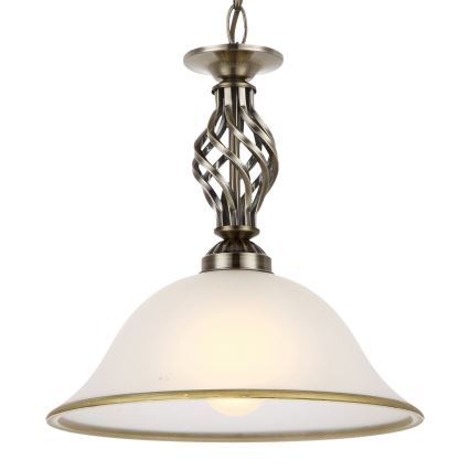 Brilagi - Lámpara colgante con cadena NOSTALGIA 1xE27/60W/230V