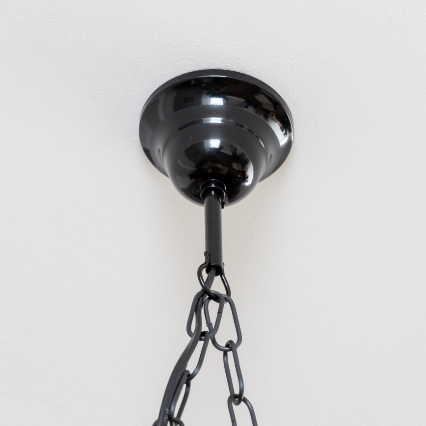 Brilagi - Lámpara colgante con cadena QUEEN 2xE14/40W/230V haya