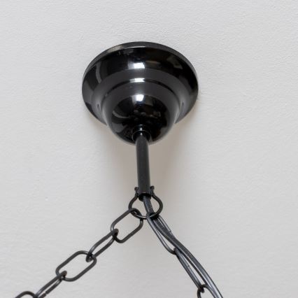 Brilagi - Lámpara colgante con cadena ROATA 2xE14/40W/230V haya