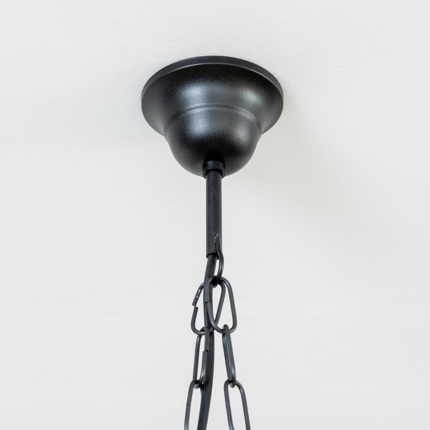 Brilagi - Lámpara colgante con cadena RUSTIC 2xE14/40W/230V haya