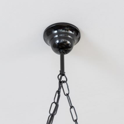 Brilagi - Lámpara colgante con cadena TIMONA 2xE14/40W/230V haya