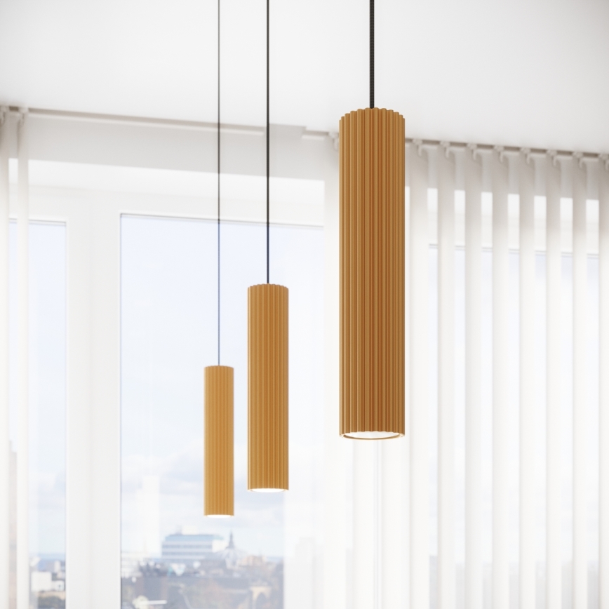 Brilagi - Lámpara colgante CRESTO 1xGU10/10W/230V dorado