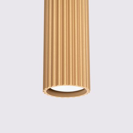 Brilagi - Lámpara colgante CRESTO 1xGU10/10W/230V dorado