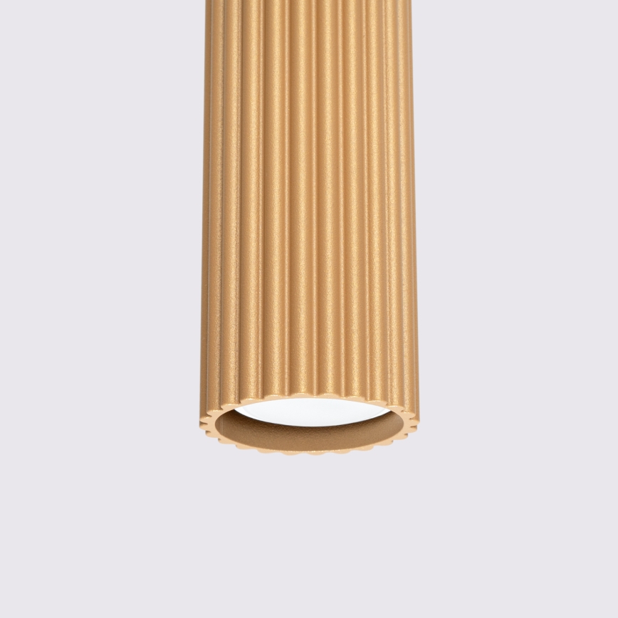Brilagi - Lámpara colgante CRESTO 1xGU10/10W/230V dorado