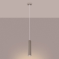Brilagi - Lámpara colgante CRESTO 1xGU10/10W/230V taupe