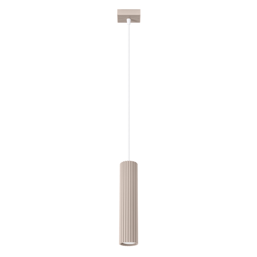 Brilagi - Lámpara colgante CRESTO 1xGU10/10W/230V taupe