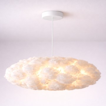 Brilagi - Lámpara colgante de cable SOLEAIR 2xE27/40W/230V blanca