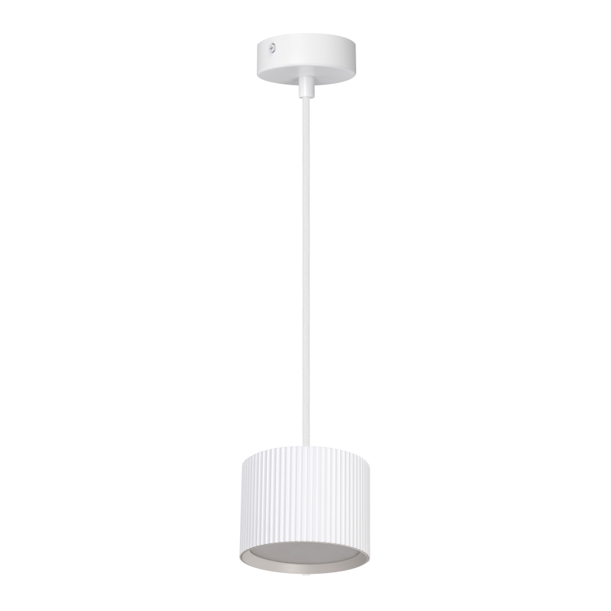 Brilagi - Lámpara colgante de cable STRIPY 1xGX53/15W/230V blanca