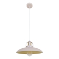 Brilagi - Lámpara colgante FLAMENGO 1xE27/60W/230V beige