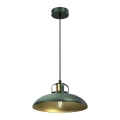 Brilagi - Lámpara colgante FLAMENGO 1xE27/60W/230V verde