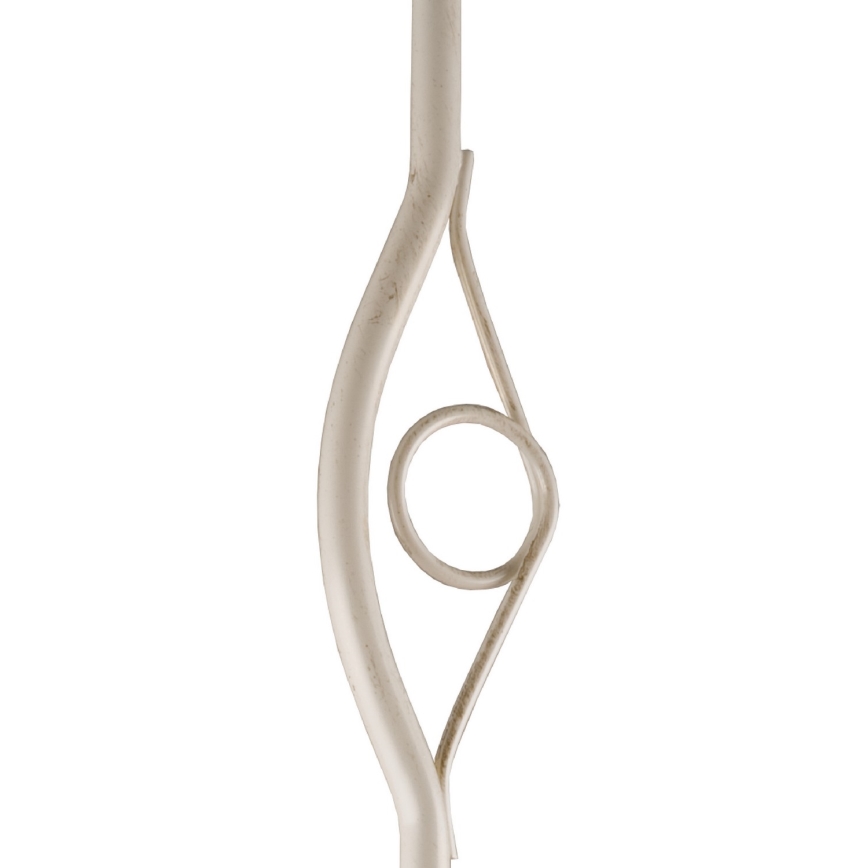 Brilagi - Lámpara colgante LED ANTICO 1xE27/60W/230V pátina blanca