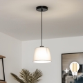Brilagi - Lámpara colgante LED CERIA, 1xE27/40W/230V, Ø 20,5 cm, gris