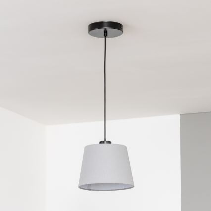 Brilagi - Lámpara colgante LED CERIA, 1xE27/40W/230V, Ø 20,5 cm, gris