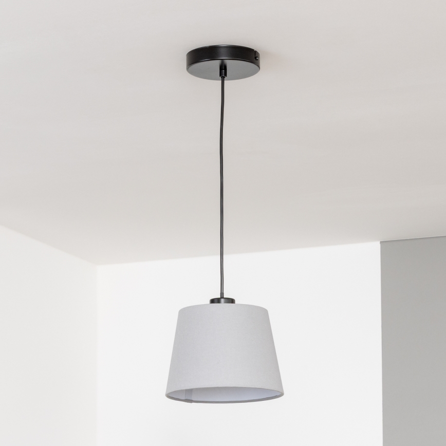 Brilagi - Lámpara colgante LED CERIA, 1xE27/40W/230V, Ø 20,5 cm, gris