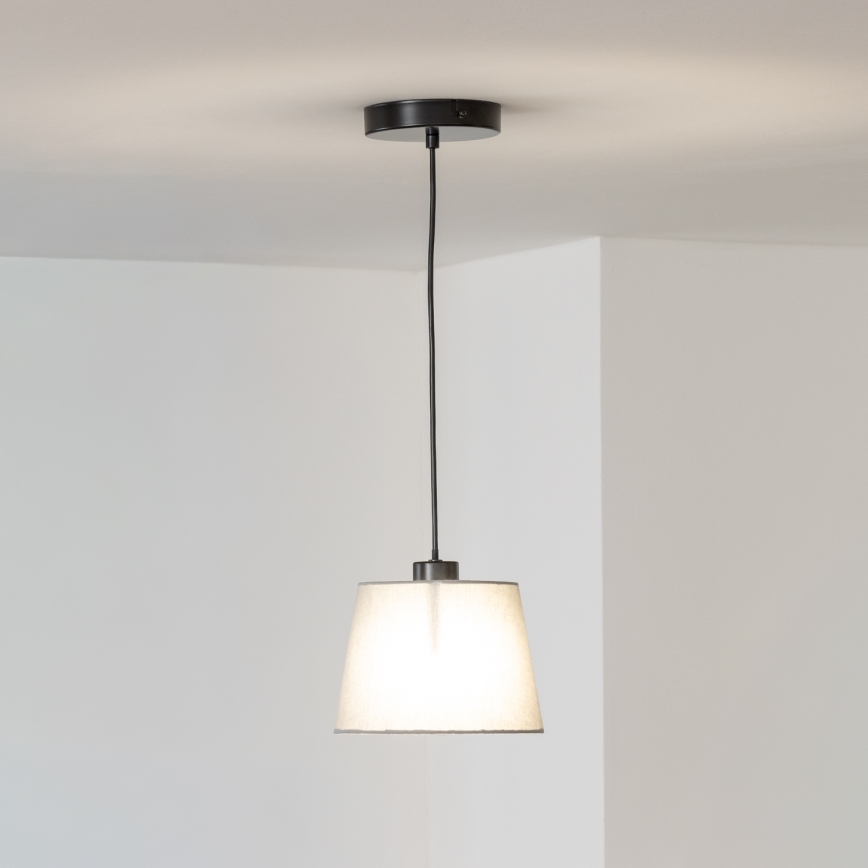 Brilagi - Lámpara colgante LED CERIA, 1xE27/40W/230V, Ø 20,5 cm, gris