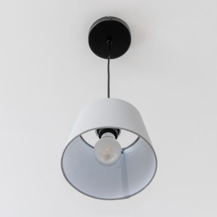 Brilagi - Lámpara colgante LED CERIA, 1xE27/40W/230V, Ø 20,5 cm, gris