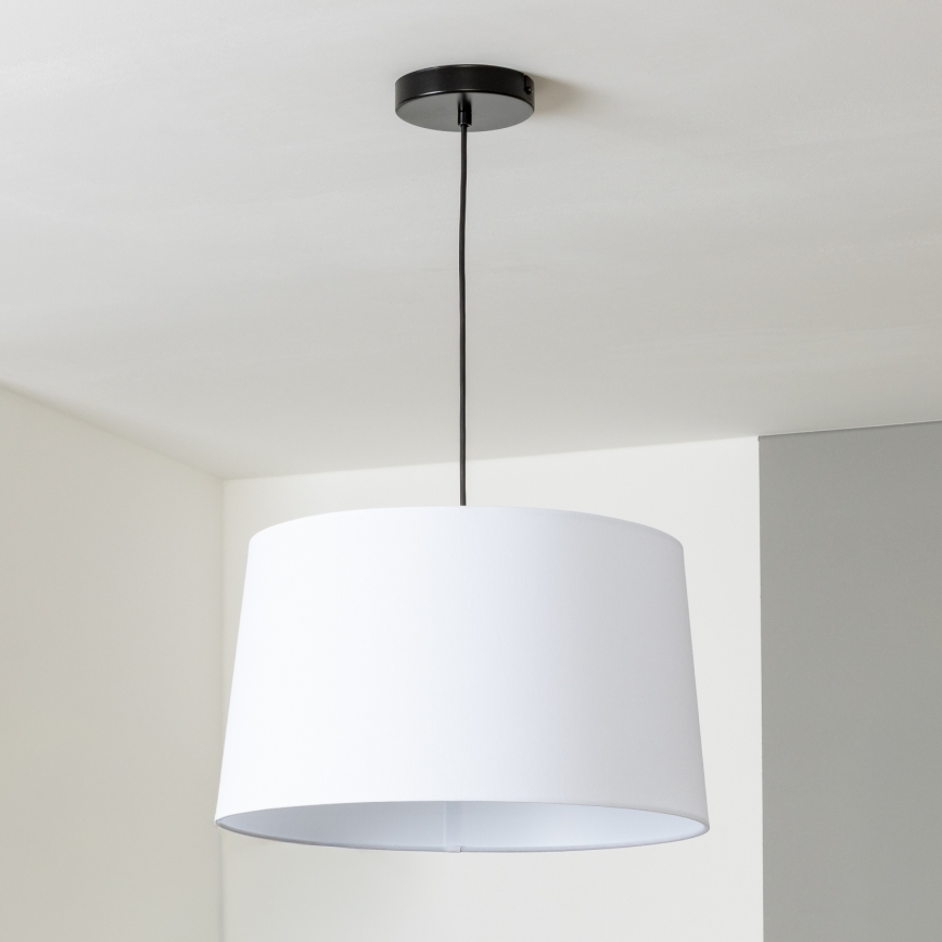 Brilagi - Lámpara colgante LED CERIA con cable, 1xE27/40W/230V, Ø 45 cm, blanco